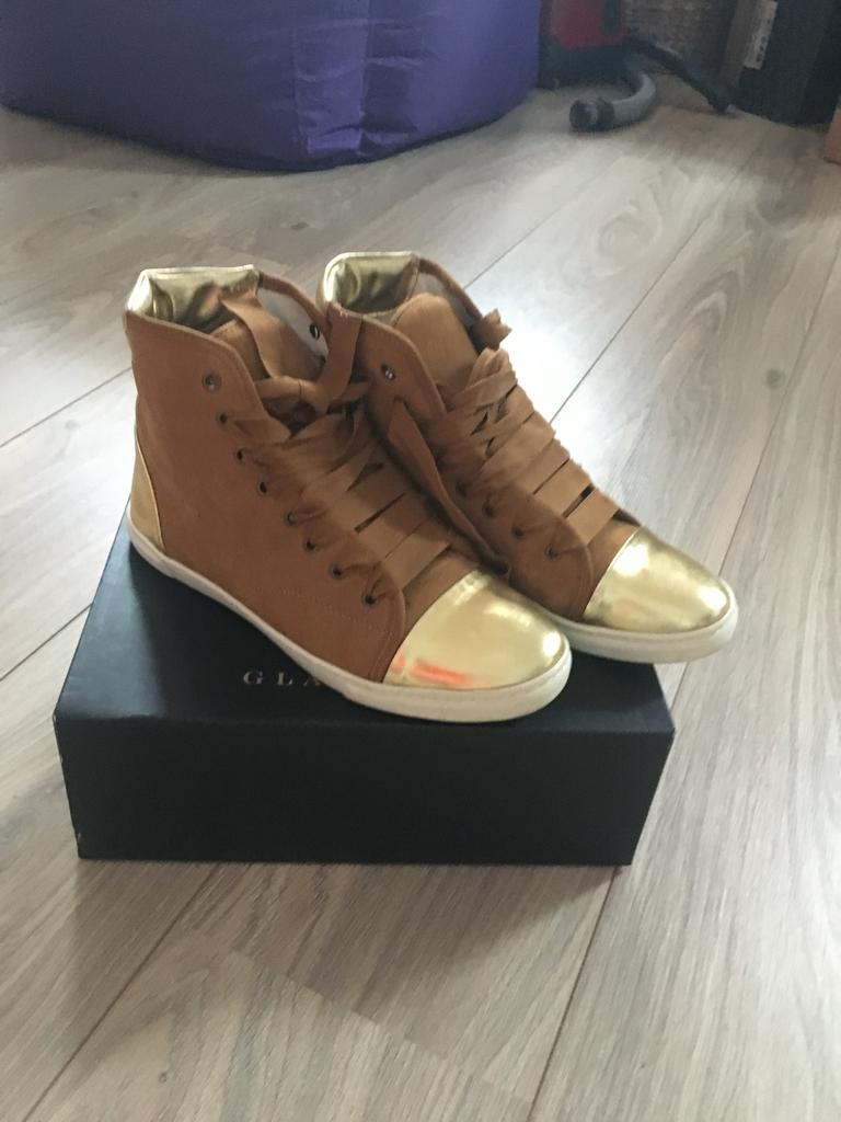 Glamorous gold sneaker maat 40 nieuw in doos, Ophalen of Verzenden, Nieuw, Overige kleuren, Sneakers of Gympen
