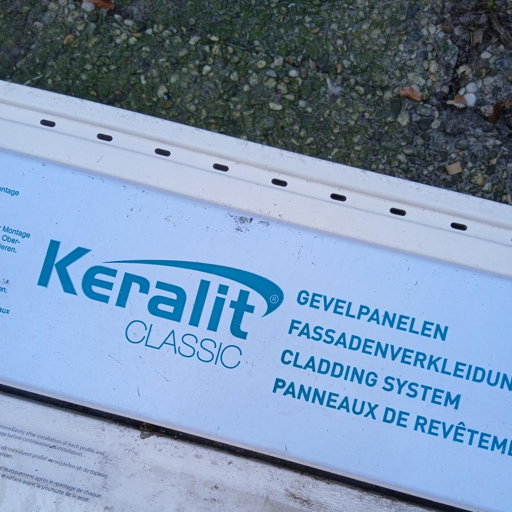 Keralit Gevelpanelen, Doe-het-zelf en Verbouw, Platen en Panelen, Ophalen, Nieuw