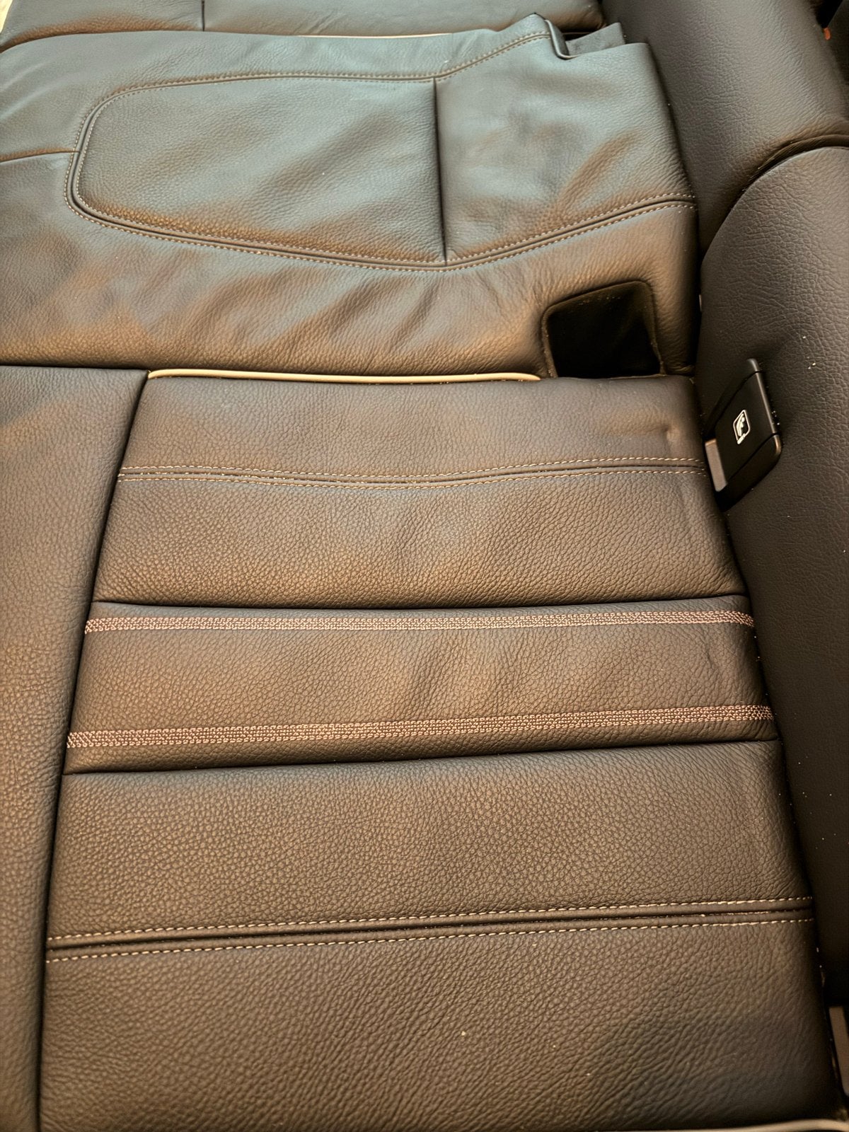 BMW 5-serie G31 - sportstoelen interieur leer - Zwart - 2021, Ophalen, Gebruikt, BMW