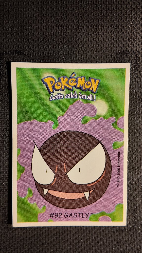 gastly 1999 92 dunkin boomer | Pokemon kaart, Ophalen, Zo goed als nieuw, Losse kaart
