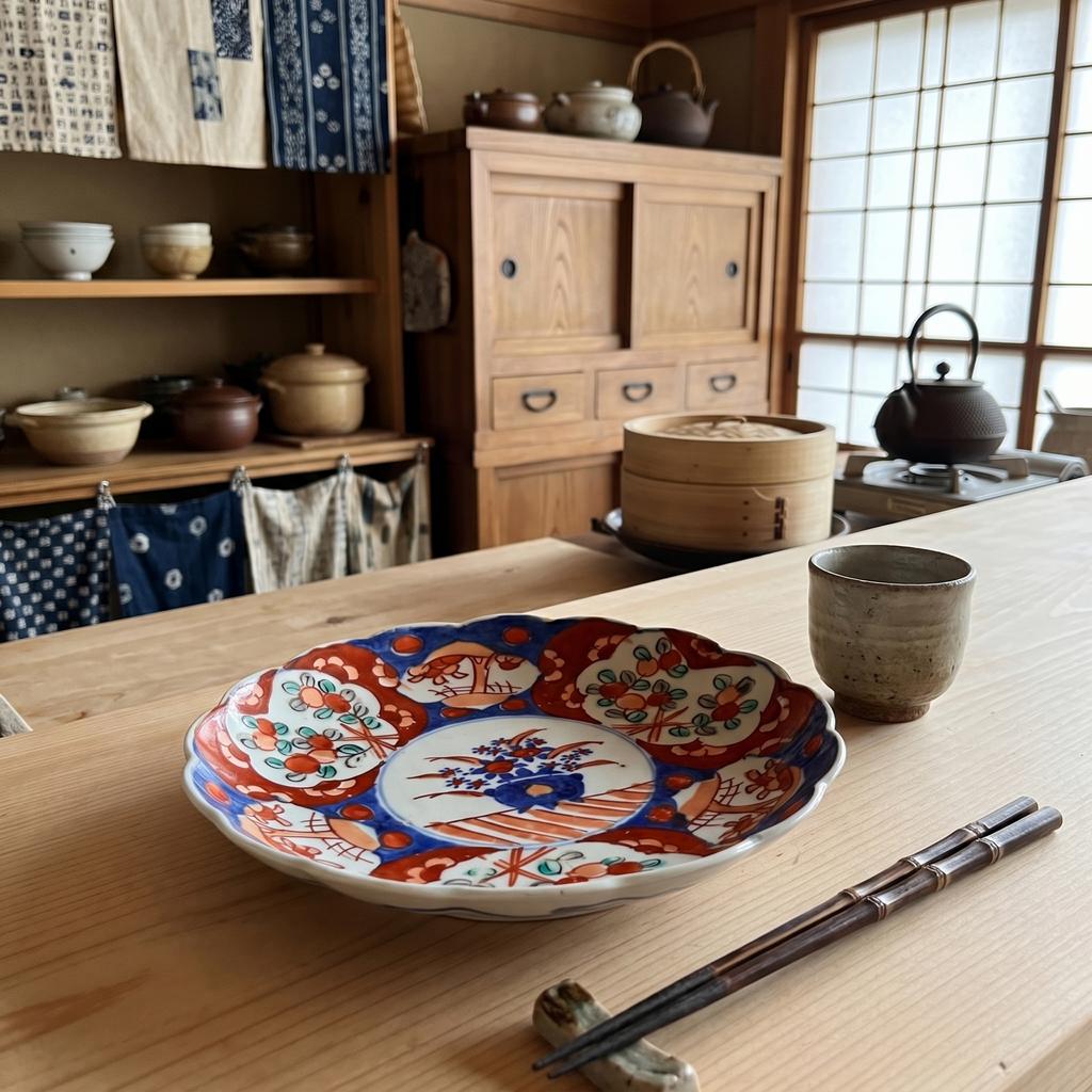 Antiek Japans Imari Porselein Gelobd Bord - 21 cm, Ophalen of Verzenden