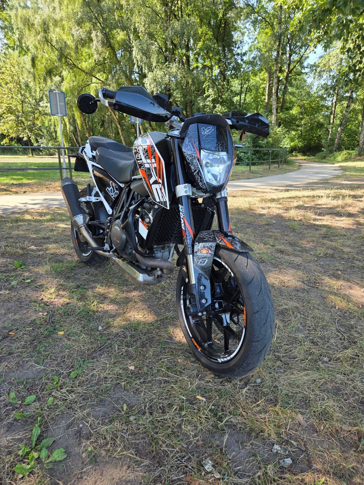 KTM DUKE 690 uit 2017 op A2 kenteken met 13.000 km, Ophalen of Verzenden