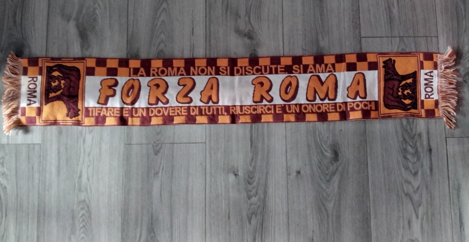 as roma sjaal, Ophalen of Verzenden, Zo goed als nieuw, Buitenlandse clubs, Vaantje of Sjaal