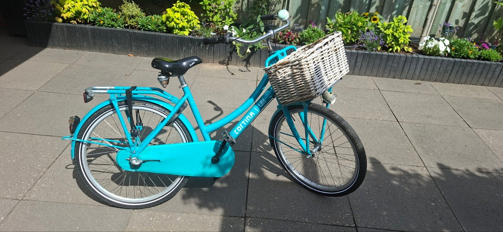 Nette gebruikte Cortina U4, Fietsen en Brommers, Fietsen | Meisjes, Ophalen, Terugtraprem, Cortina U4 transportfiets, Versnellingen