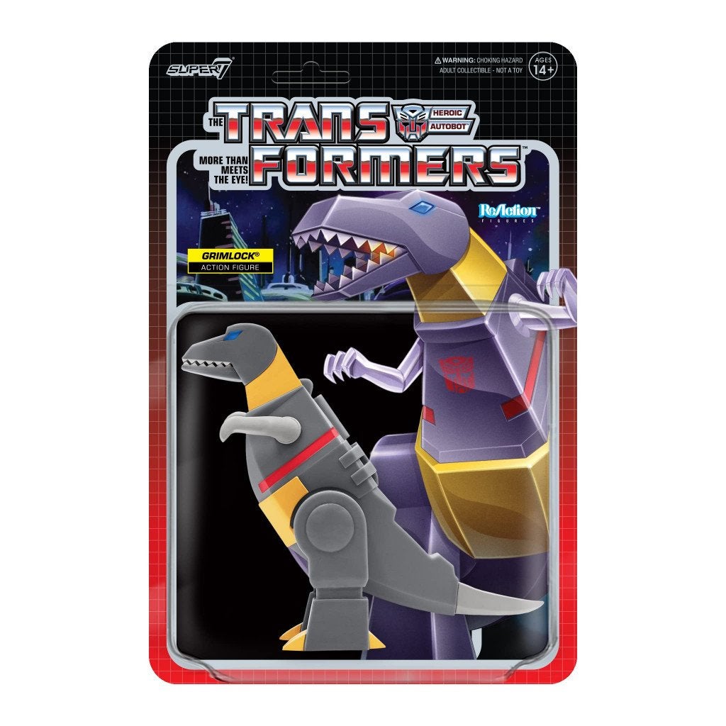 Transformers: ReAction Figures: Grimlock, Verzamelen, ., G1, Nieuw, Ophalen of Verzenden