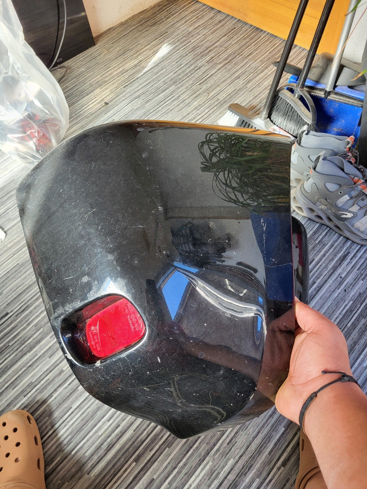 Toyota RAV4 (2de gen) achterbumperdelen, verf los, Gebruikt, Ophalen of Verzenden, Toyota, Achter
