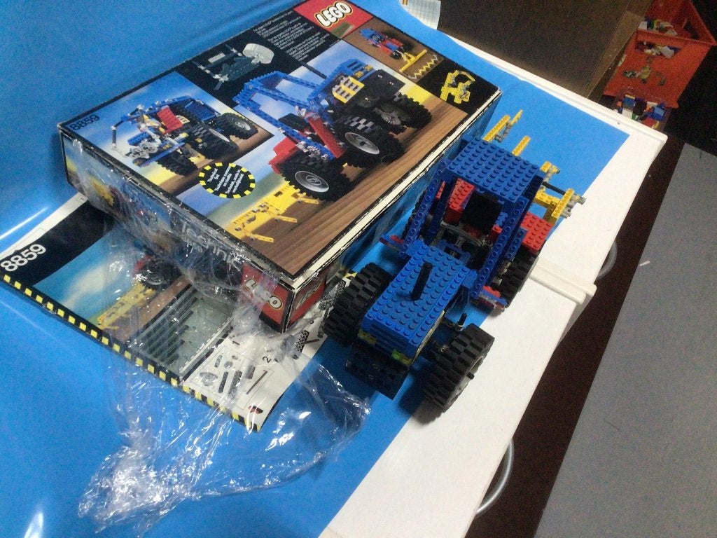 lego 8859 Tractor met ploeg, Ophalen of Verzenden, Zo goed als nieuw