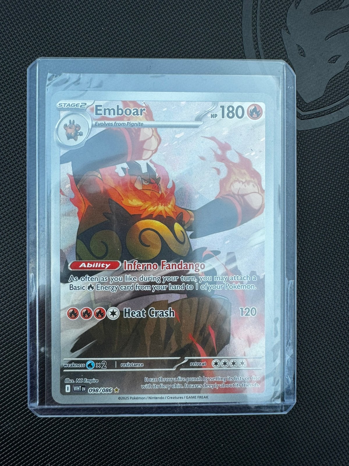 Emboar 098/086 WHT, Ophalen, Zo goed als nieuw