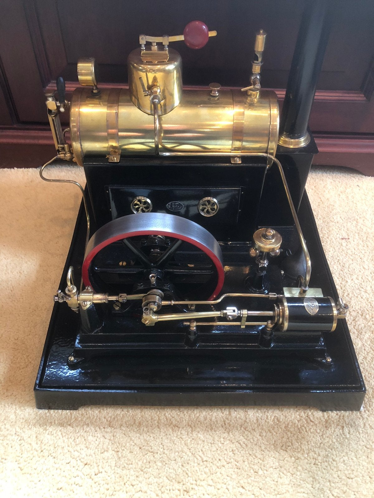 Demonstratie model stoommachine 1920, Verzenden