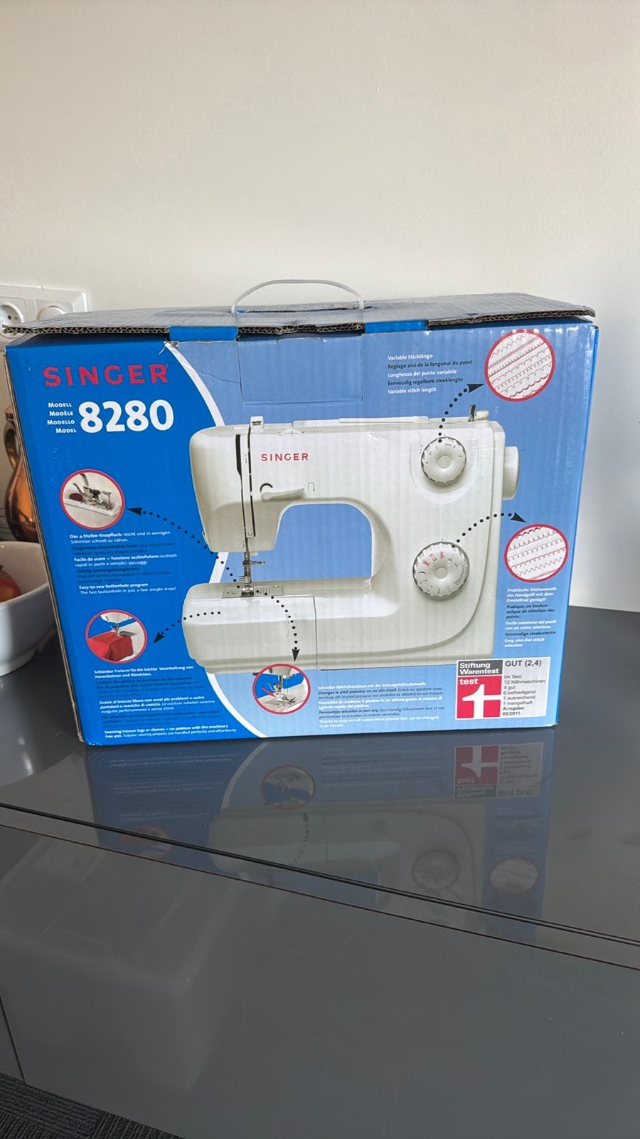 Nieuwe Singer 8280 Naaimachine - Ongebruikt in doos, Ophalen of Verzenden, Nieuw, Naaimachine, Singer