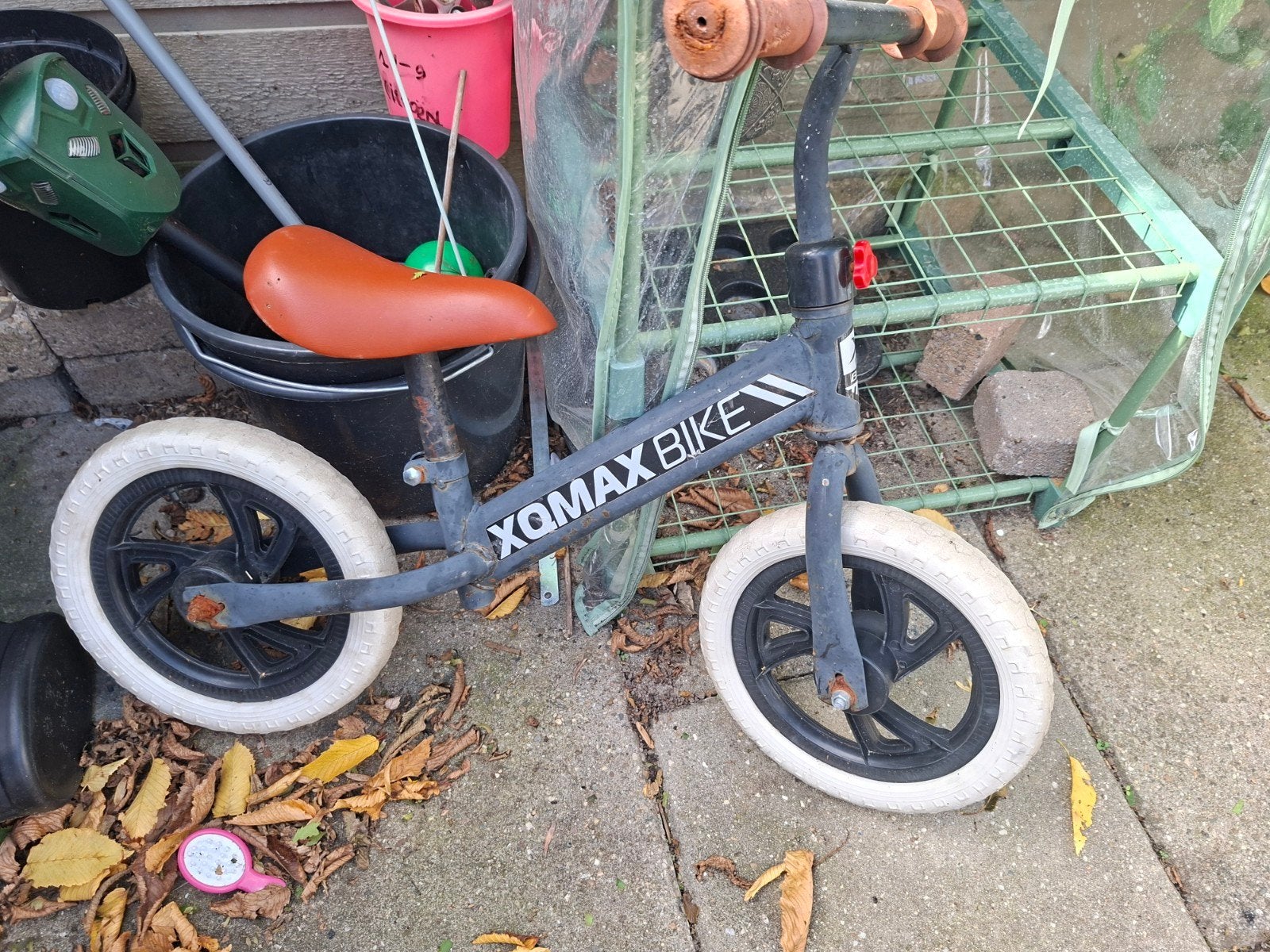 Loopfiets XQMAX Bike - Gebruikt maar functioneel, Kinderen en Baby's, Ophalen, Gebruikt, Loopfiets