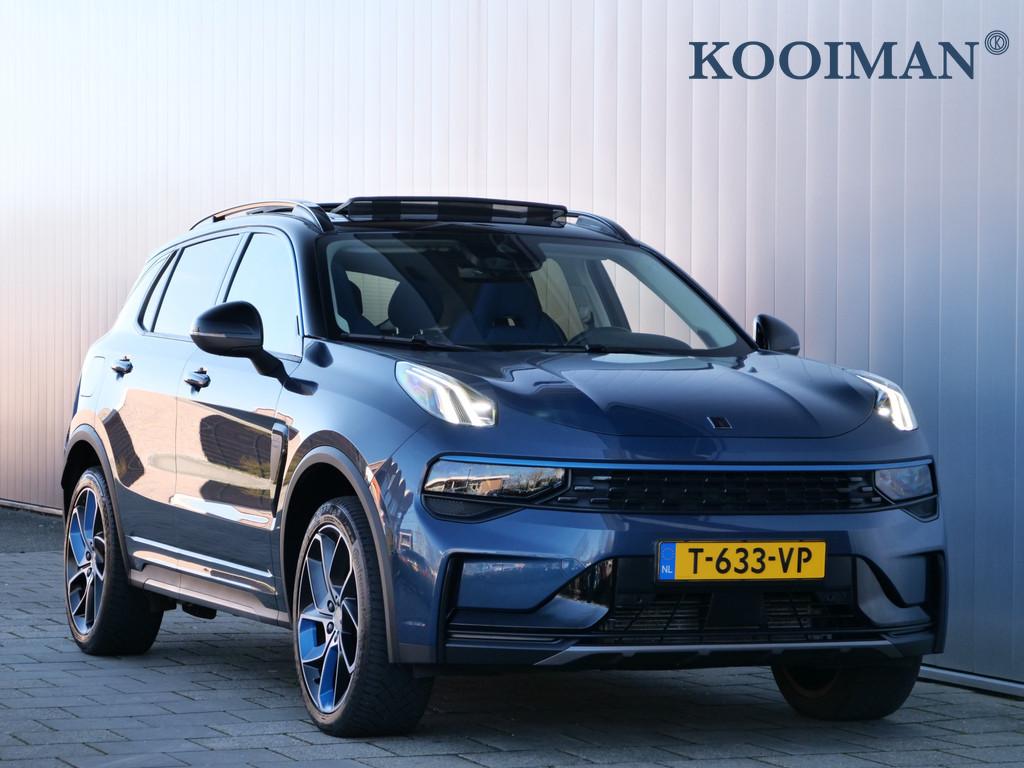 Lynk & Co 01 1.5 Plugin Hybrid 261pk Automaat Apple Carplay, Auto's, Lynk & Co, Stof, Blauw, 120 €/maand, Plug-in hybride