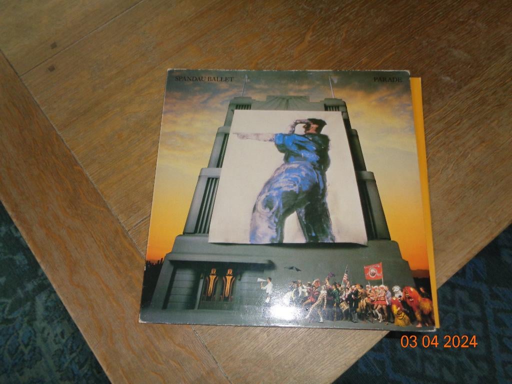 Spandau Ballet / Parade--Vinyl Lp - 1984-New Wave, Inclusief binnenhoes, Ophalen of Verzenden, Zo goed als nieuw, 12 inch