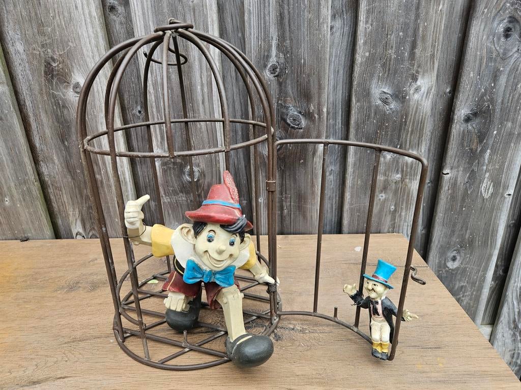 Vintage Pinokio, Overige onderwerpen, Houtsnijwerk, Ophalen of Verzenden, 20 - 50 cm