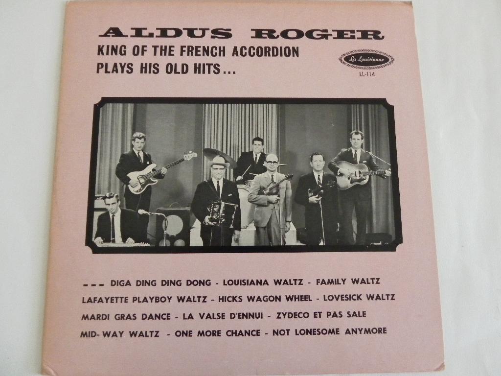 LP Aldus Roger - King Of The French Accordion, Ophalen of Verzenden, Zo goed als nieuw, 12 inch