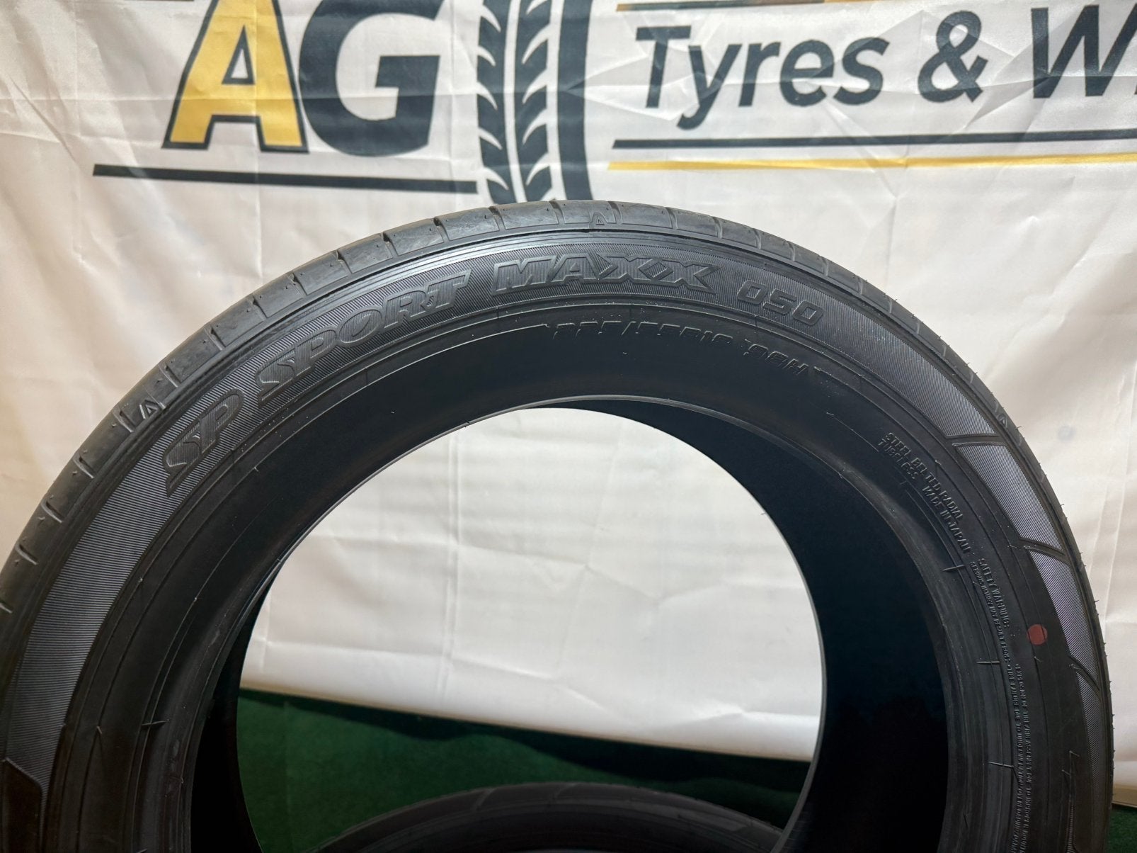 4x 225 55 R18 98H Dunlop Sp sport maxx 050 225 55 18, 18 inch, Nieuw, Ophalen of Verzenden, Band(en)