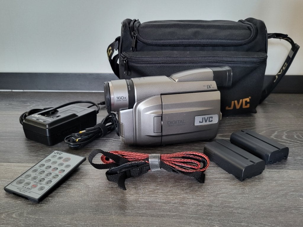 JVC GR-DVL20 MiniDV camcorder compleet, Mini dv, Gebruikt, JVC, 20x of meer