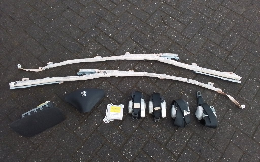 AIRBAGSET PEUGEOT 107, Auto-onderdelen, Niet ingevuld, Gebruikt, Niet ingevuld, Ophalen of Verzenden