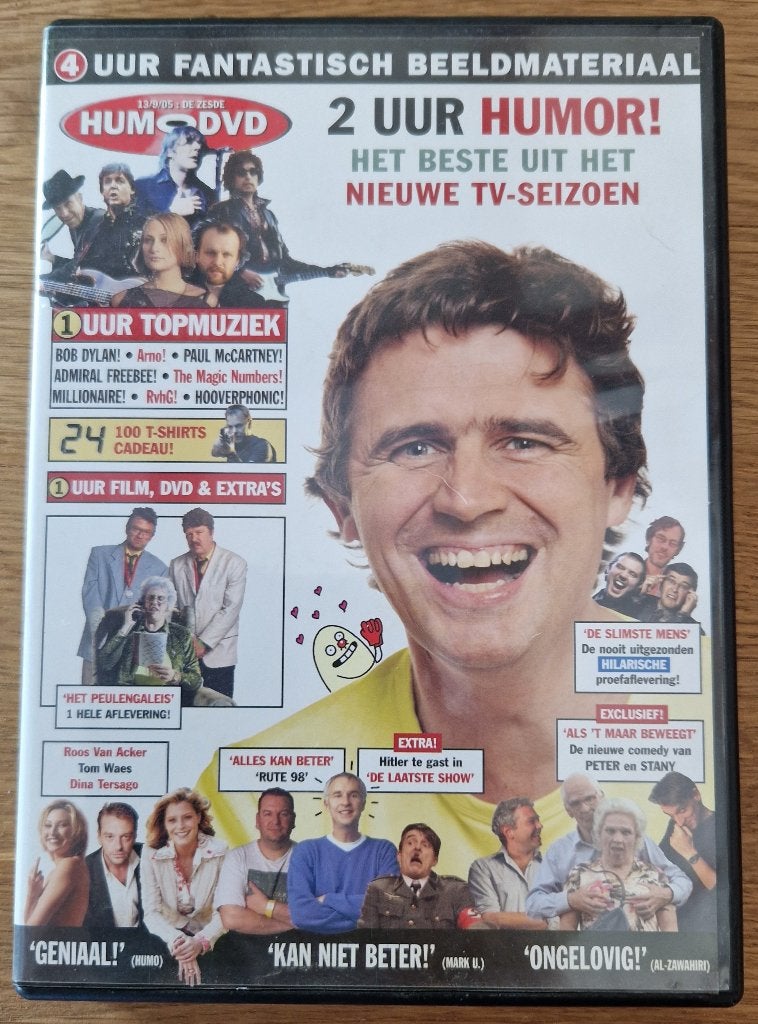 De Zesde Humo-DVD: Alle Dagen Dijenkletsen - DVD, Alle leeftijden, Ophalen of Verzenden, Zo goed als nieuw