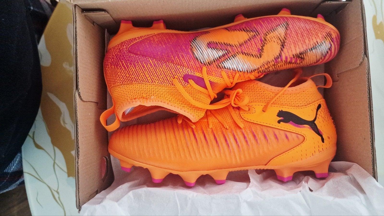 PUMA Future Voetbalschoenen Oranje - WK Editie, Ophalen of Verzenden, Nieuw, Schoenen