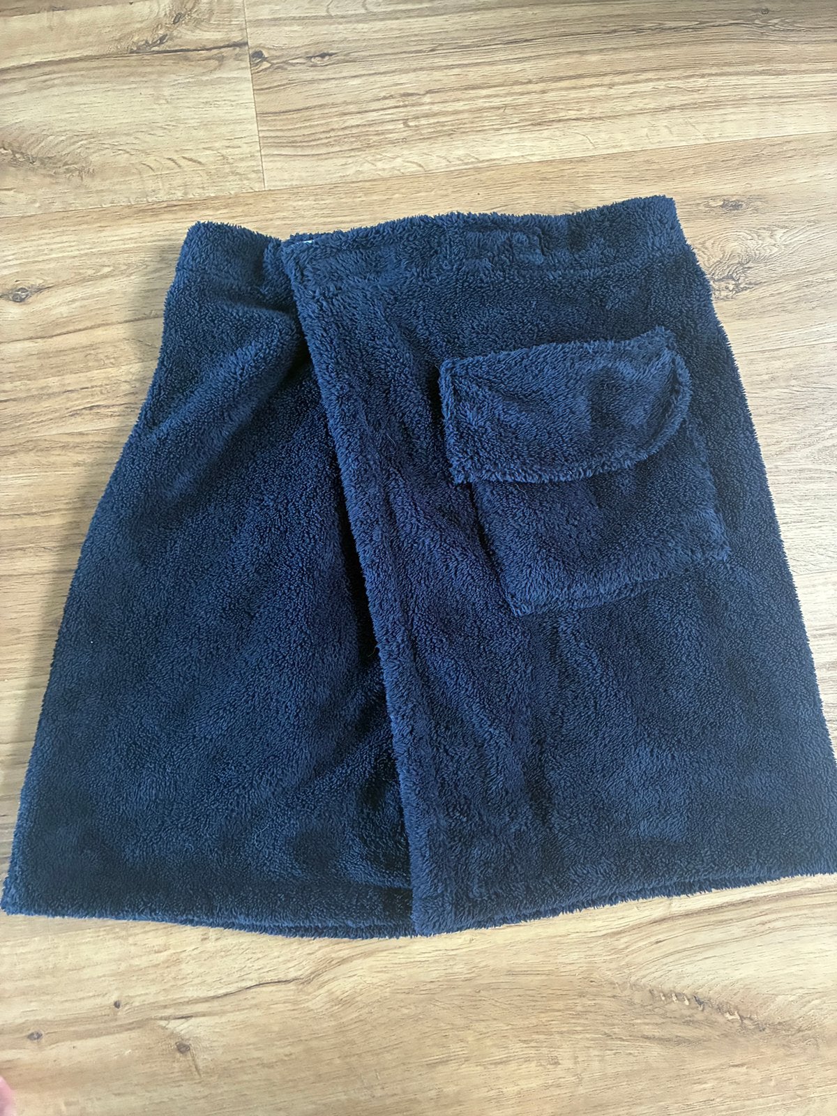 Optidee Optipluche saunakilt blauw, Ophalen of Verzenden, Zo goed als nieuw, Blauw, Overige typen