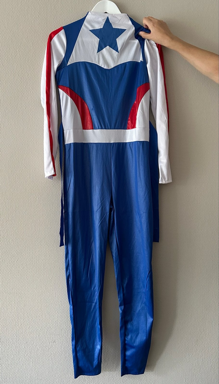 Carnavalspak superheld(in) - Maat 36-38, Carnaval, Ophalen of Verzenden, Kleding, Maat 36 (S)