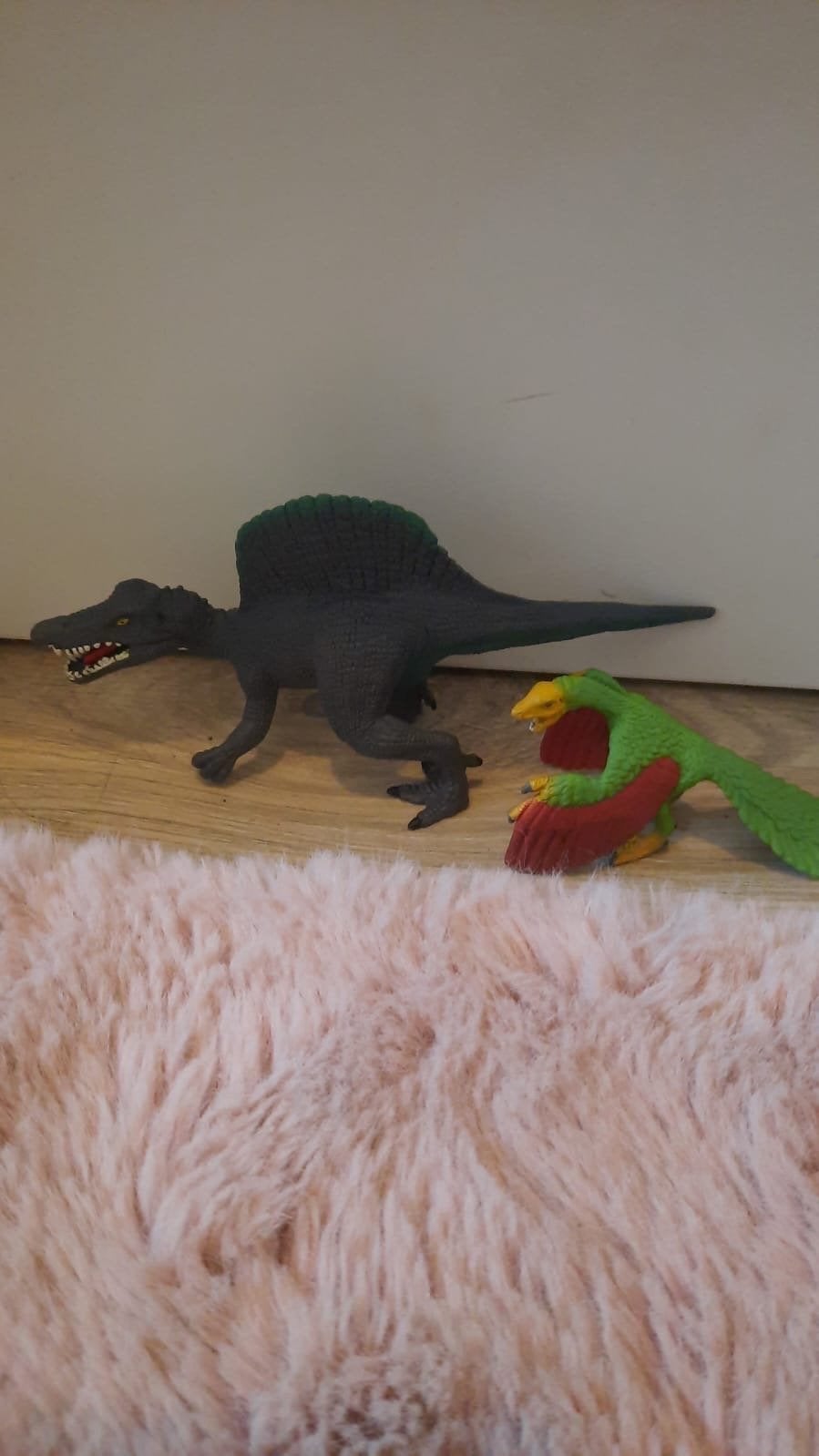 Dinosaurus speelgoed set: Spinosaurus en Archaeopteryx, Ophalen of Verzenden, Gebruikt, Jongen of Meisje