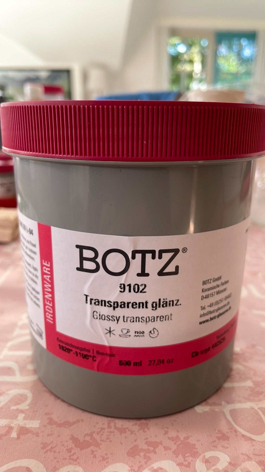 Botz transparant glazuur nieuw, Ophalen of Verzenden, Zo goed als nieuw
