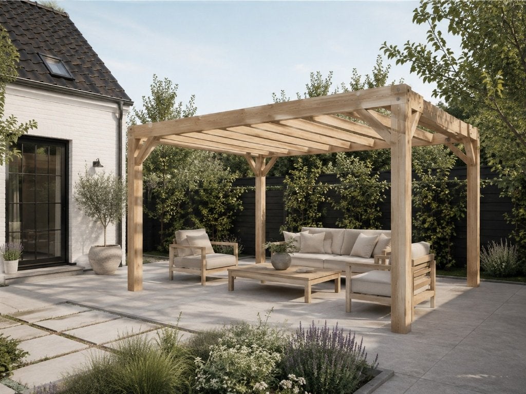 VERANDA-OVERKAPPINGEN-BUITENVERBLIJVEN-PERGOLA, Ophalen of Verzenden, Nieuw, Veranda