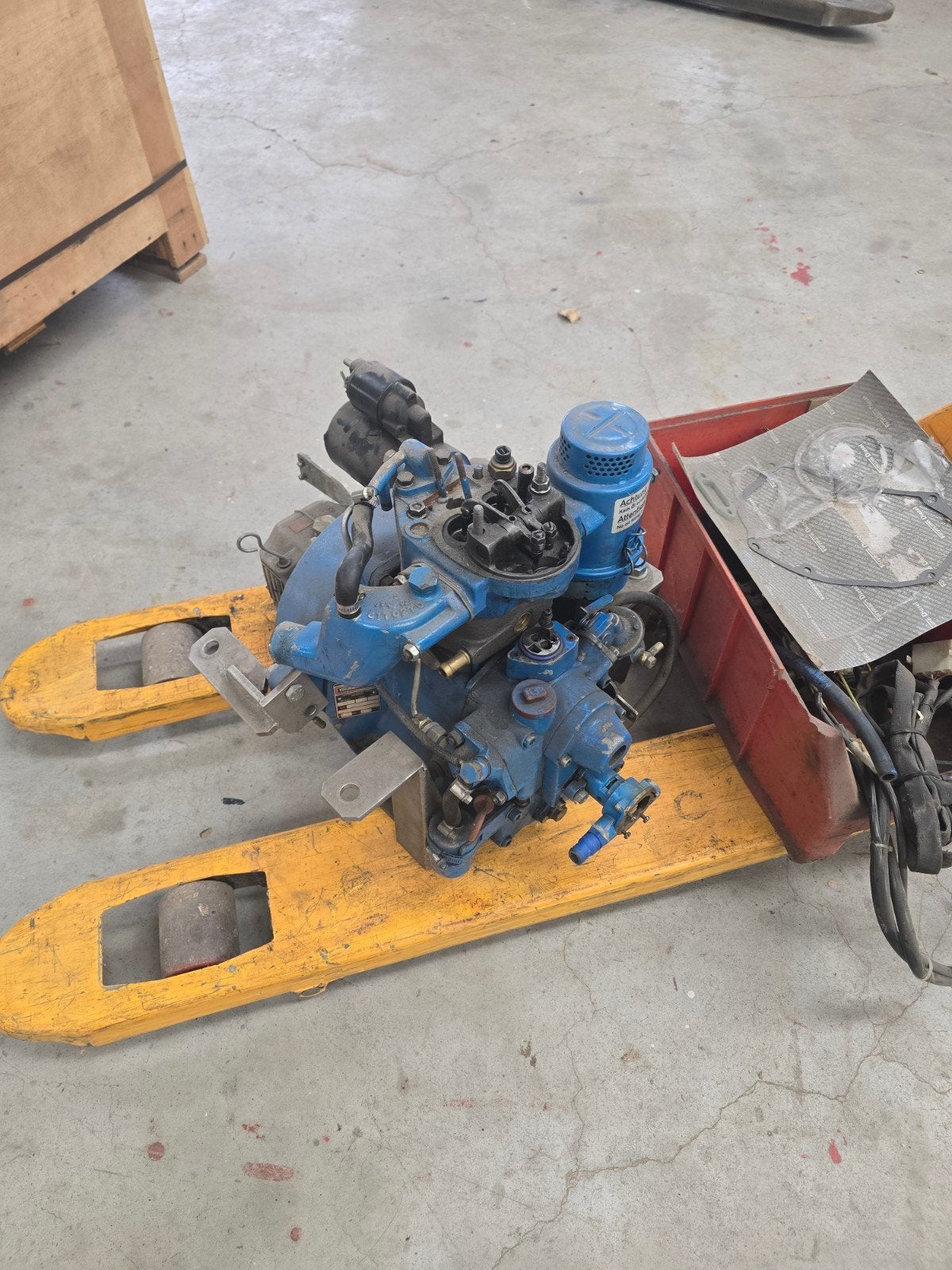 Farymann 18w437, Ophalen, Gebruikt, Motor en Techniek