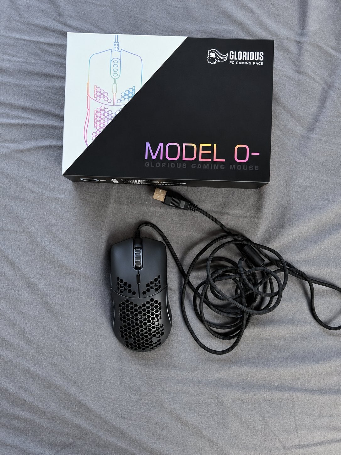 Glorious Model O- Gaming Muis - Zo goed als nieuw, Computers en Software, Ophalen, Muis, Gaming muis, Zo goed als nieuw