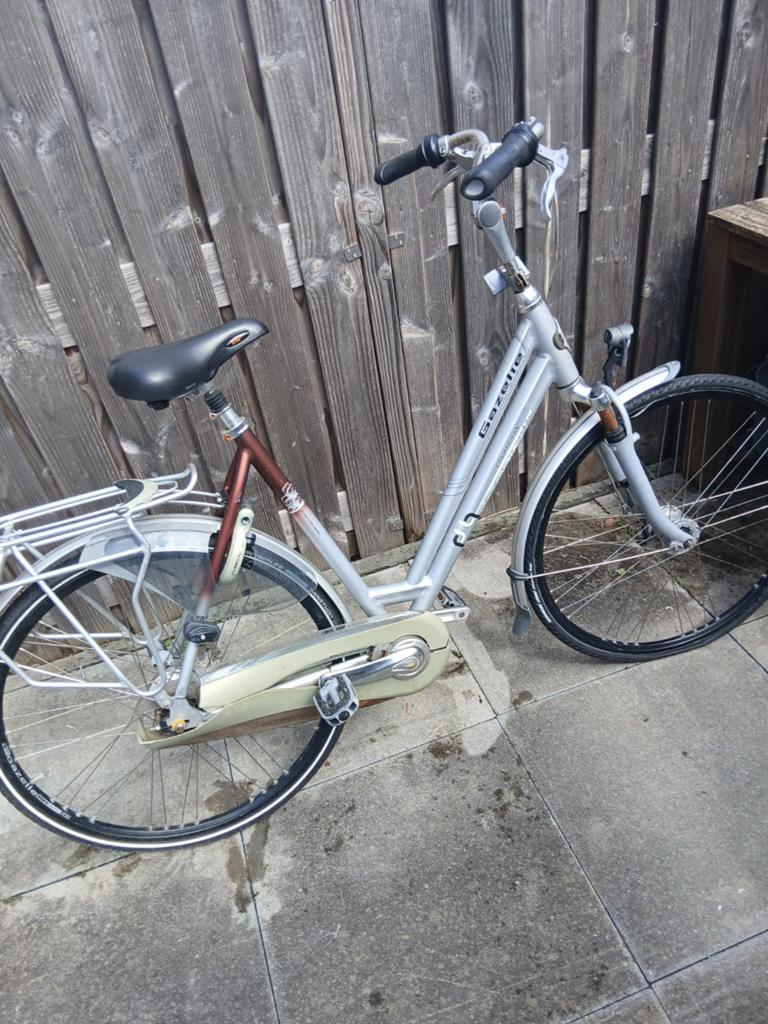 Dames fiets.  Gazelle Chamonix Plus Dames fiets., Fietsen en Brommers, Fietsen | Dames | Damesfietsen, Ophalen, Gebruikt, Versnellingen