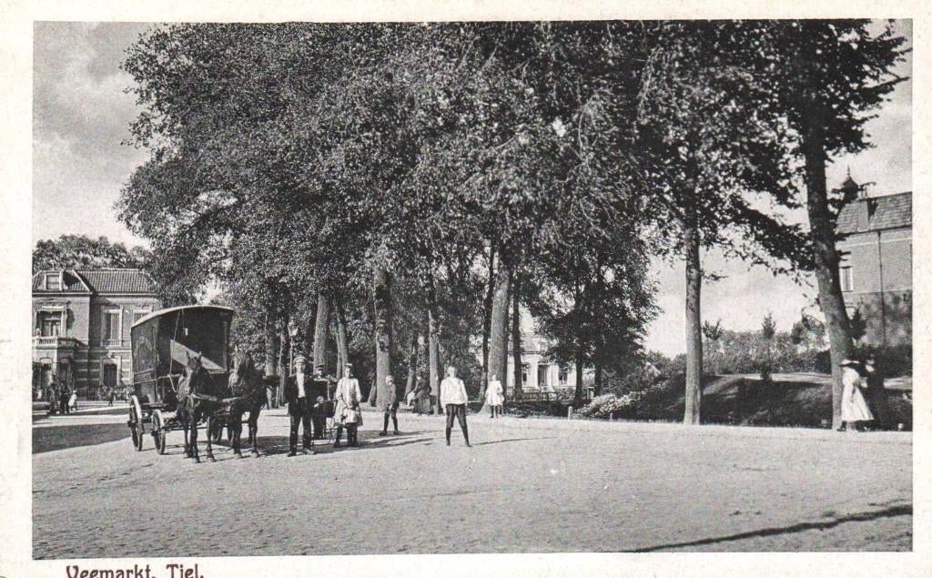 Ansichtkaart  Tiel, Ophalen of Verzenden, Voor 1920, Gelderland