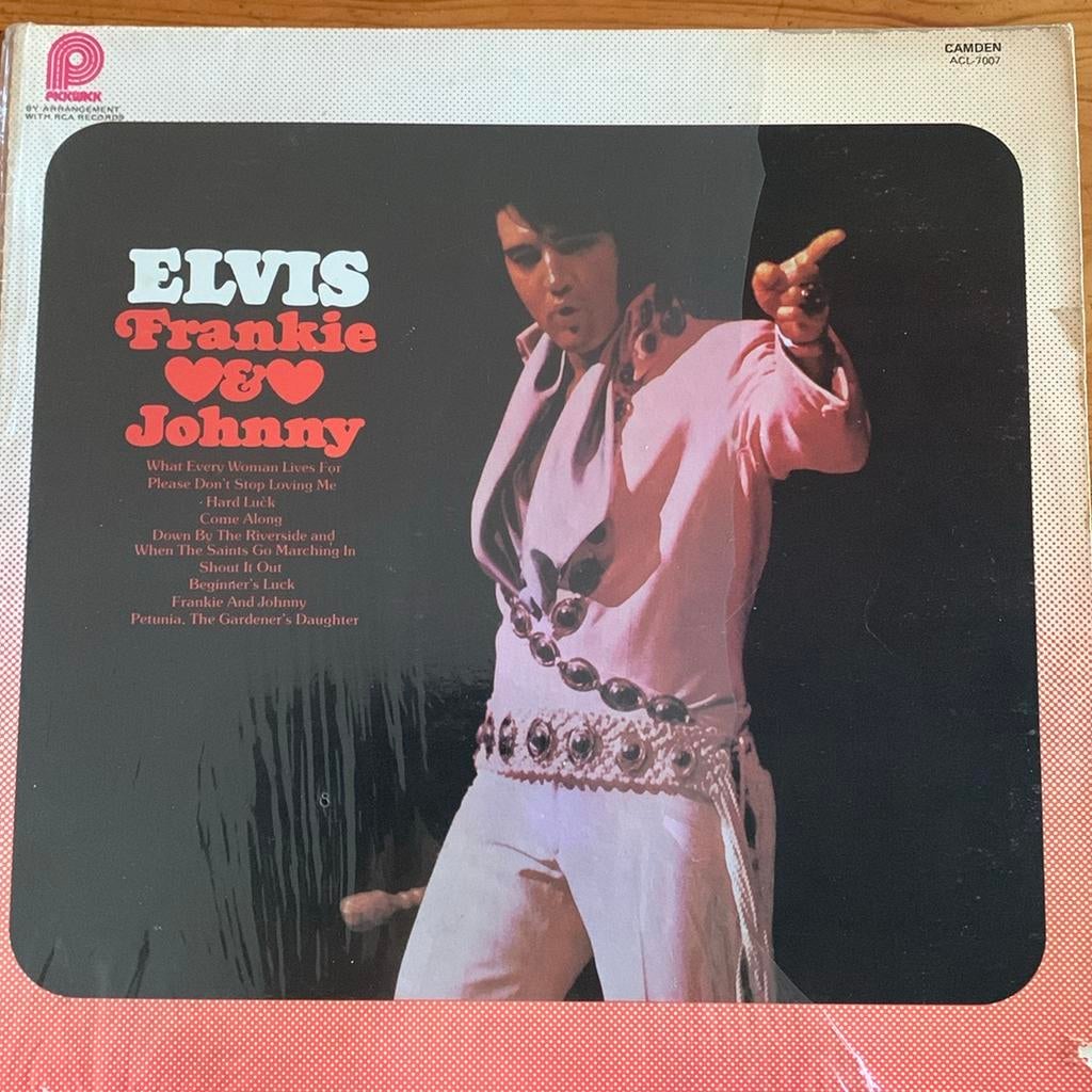 ELVIS:Frankie&Johnny, Ophalen of Verzenden, Zo goed als nieuw, Overige formaten, Poprock
