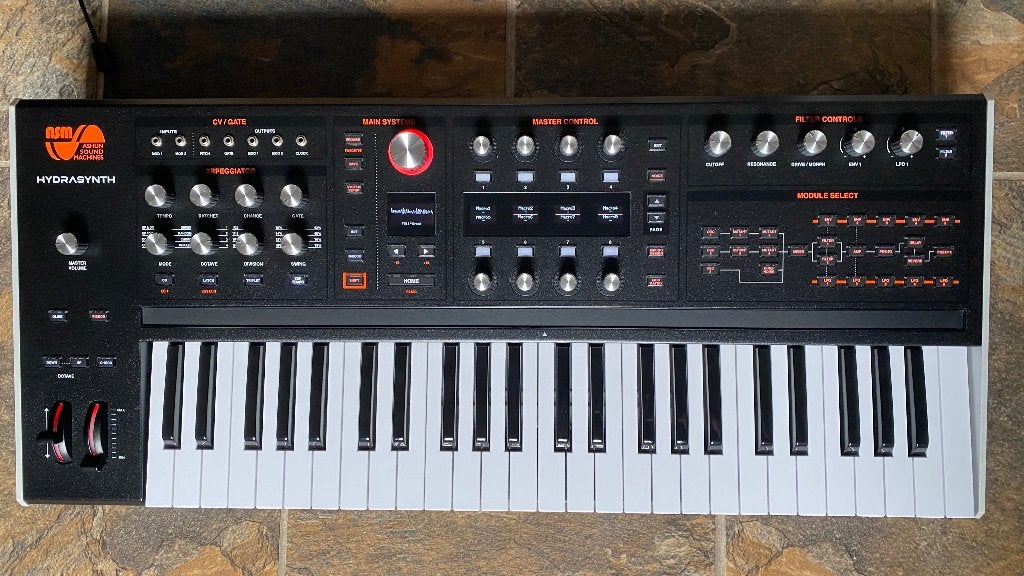 ASM Hydrasynth (49 toetsen) compleet met doos in nette staat, Zo goed als nieuw, Met midi-aansluiting, Ophalen, 49 toetsen