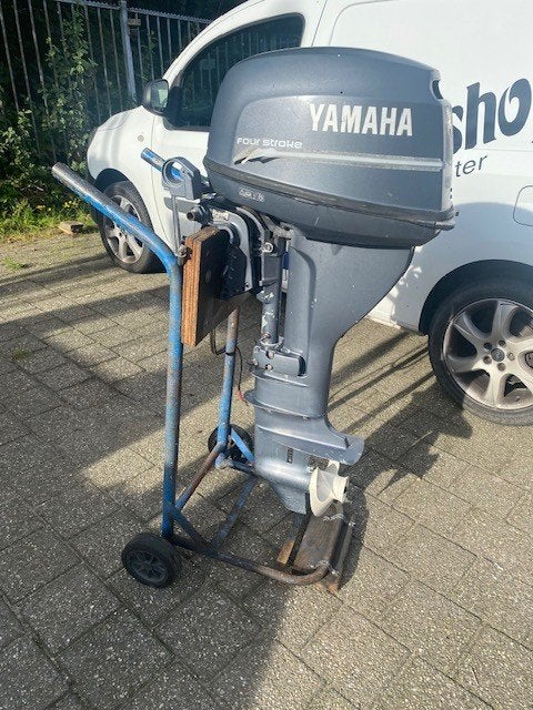 Yamaha F15 AE, Ophalen, 10 tot 30 pk, Gebruikt, Met afstandsbediening