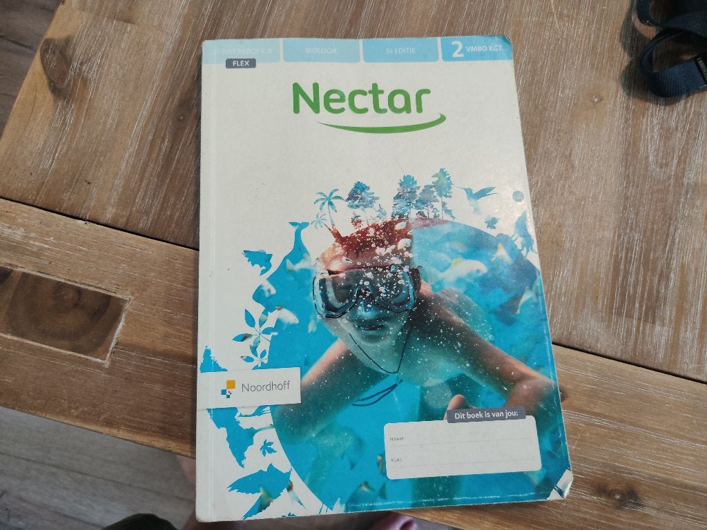 Leerwerkboek Biologie 2 VMBO KGT 5e EDITIE (Niet gebruikt), Boeken, VMBO, Noordhoff, Biologie, Ophalen of Verzenden