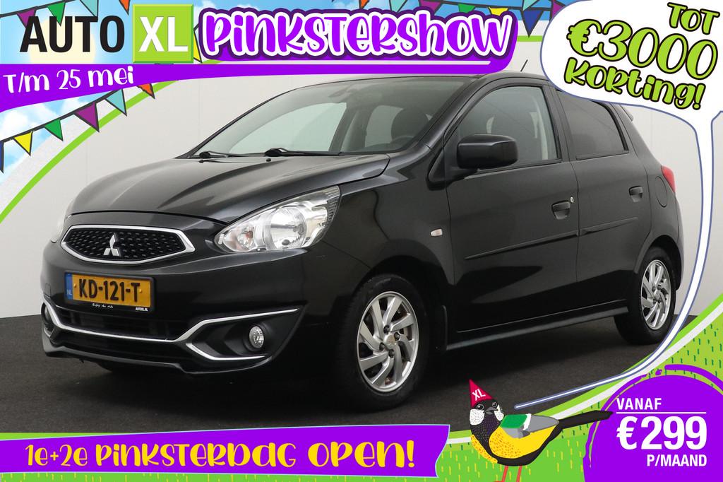 Mitsubishi Space Star 1.0 71 PK Intense Privacy glass Lichtm, Voorwielaandrijving, Stof, Gebruikt, Start-stop-systeem