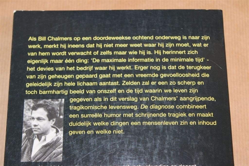 De Diagnose — Alan Lightman, Meulenhoff 2001, Ophalen of Verzenden, Gelezen