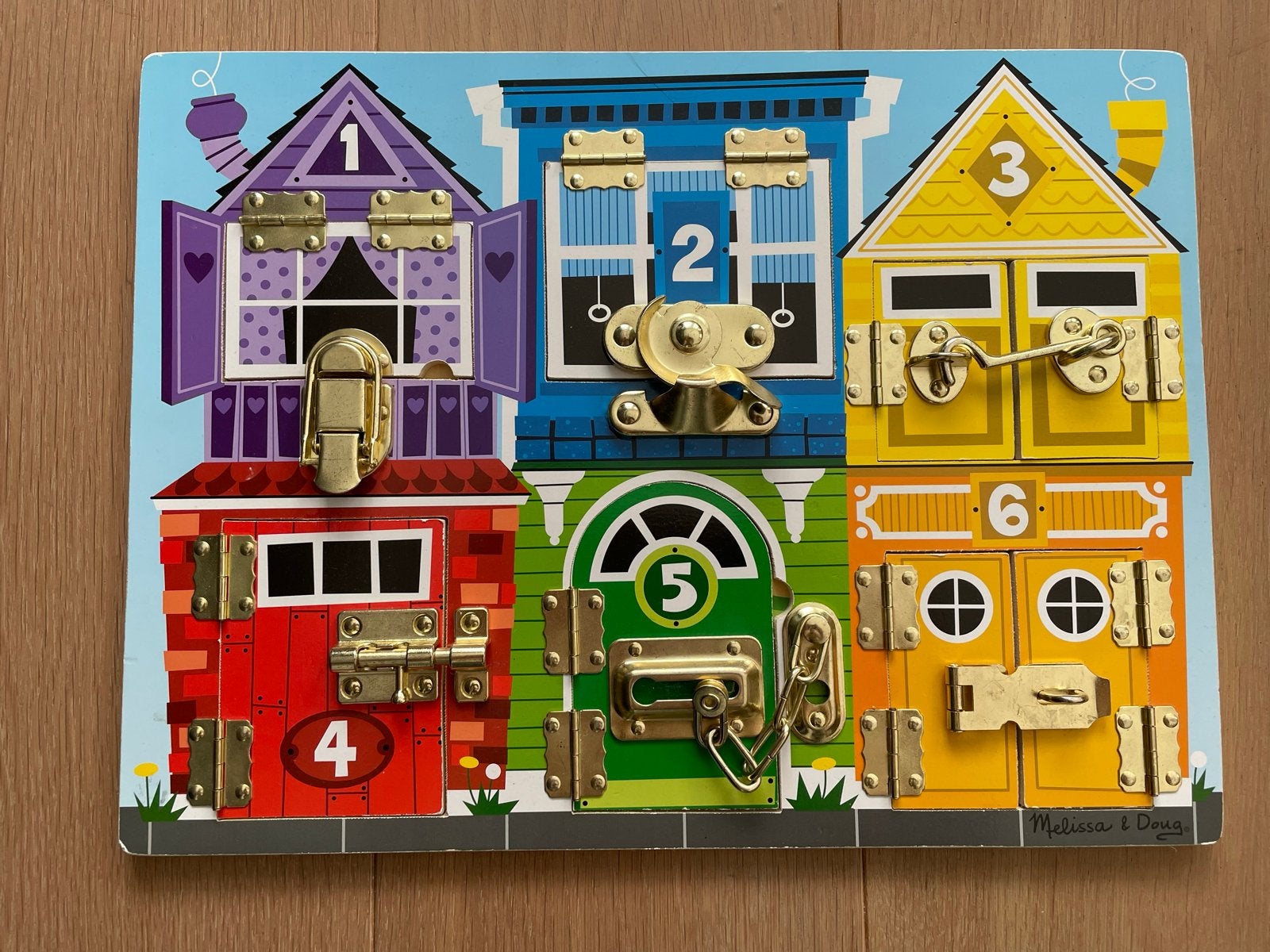 Melissa & Doug Grendelbord Huisjes, Ophalen, Gebruikt, Overige typen