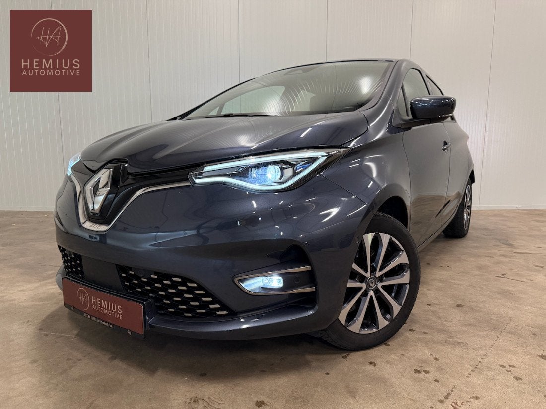 Renault ZOE R135 Intens 52 kWh - 95% SOH - Koop Accu - Warmt, Auto's, Automaat, Dealer onderhouden, Gebruikt, Leder