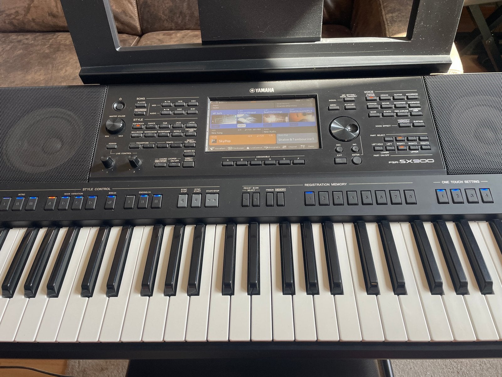 Yamaha SX900 arranger keyboard zo goed als nieuw, Ophalen, Zo goed als nieuw, 61 toetsen, Yamaha