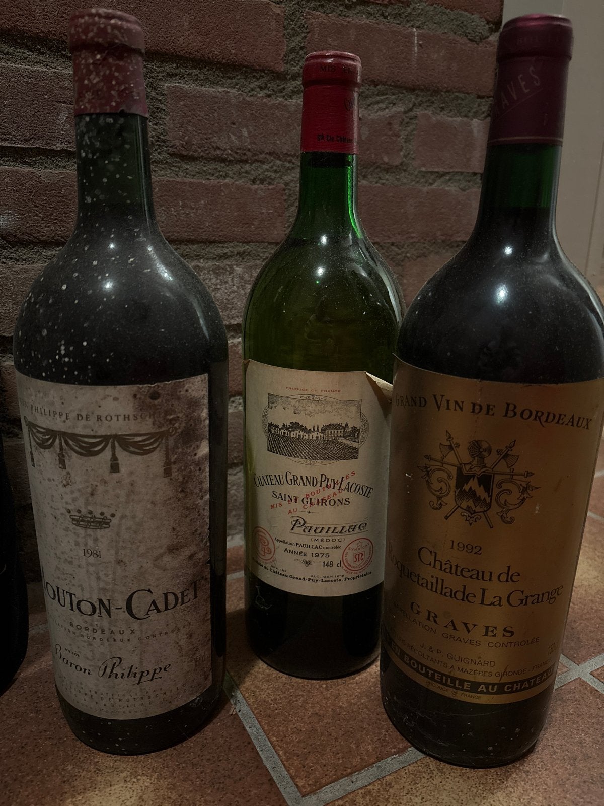 Vintage Champagne en Rode Wijn Collectie, Ophalen, Gebruikt, Frankrijk, Champagne