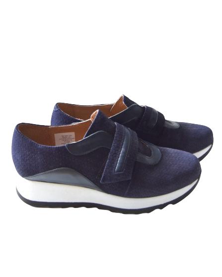 Heine klittenband sneakers, schoenen, blauw/wit, Mt. 38, Heine, Verzenden, Blauw, Sneakers of Gympen
