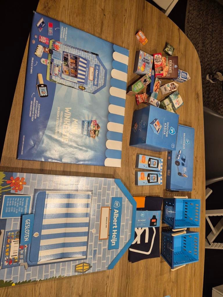 Mijn albert heijn winkeltje en toebehoren, Albert Heijn, Ophalen