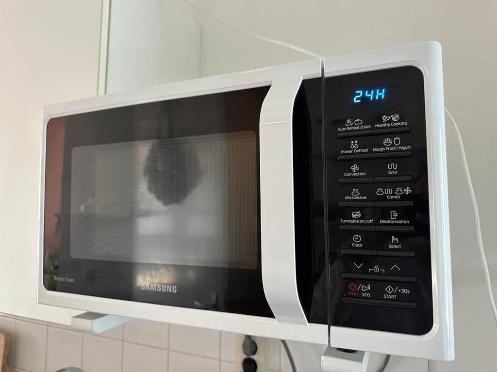 Als nieuw - MC28H5015AW Samsung Smart Oven Combi, Ophalen, Zo goed als nieuw