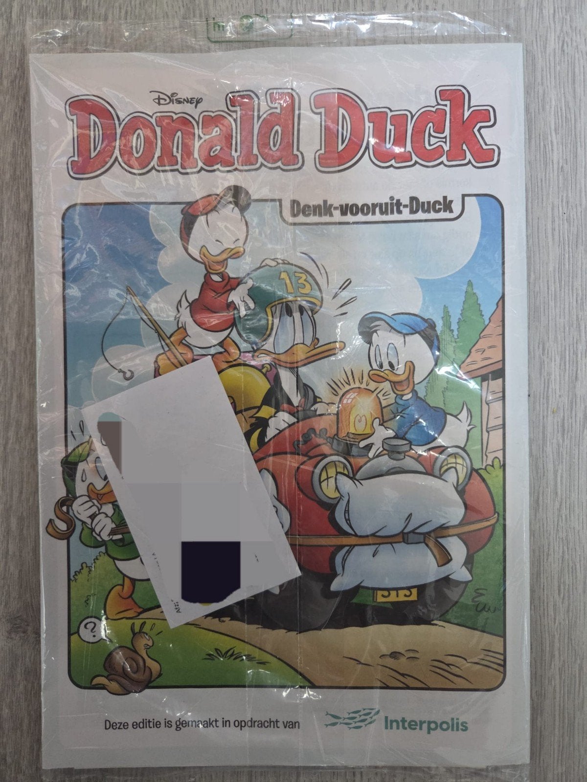 GEVRAAGD; Interpolis Donald Duck in seal, Boeken, Stripboeken, Ophalen of Verzenden, Nieuw