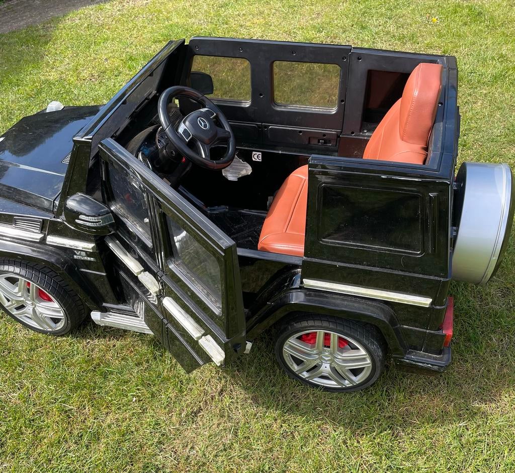 Elektrische speelgoedauto - Mercedes G-Klasse (accu zwak), Kinderen en Baby's, Ophalen, Gebruikt