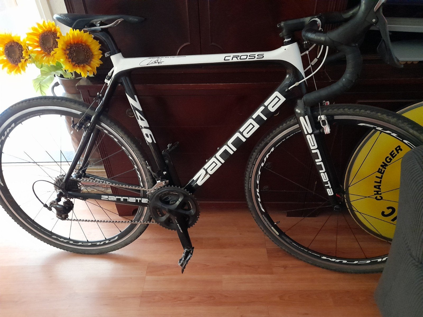 Zannata Crossfiets Gravel bike,Carbon frame,, Fulcrum wielen, Fietsen en Brommers, Carbon, Meer dan 20 versnellingen, 53 tot 57 cm