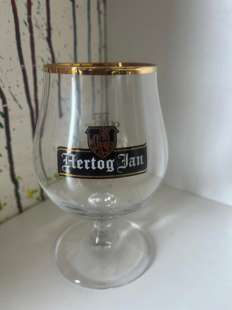 Hertog Jan bierglazen set van 6 glazen, Ophalen of Verzenden, Nieuw, Glas of Glazen, Hertog Jan